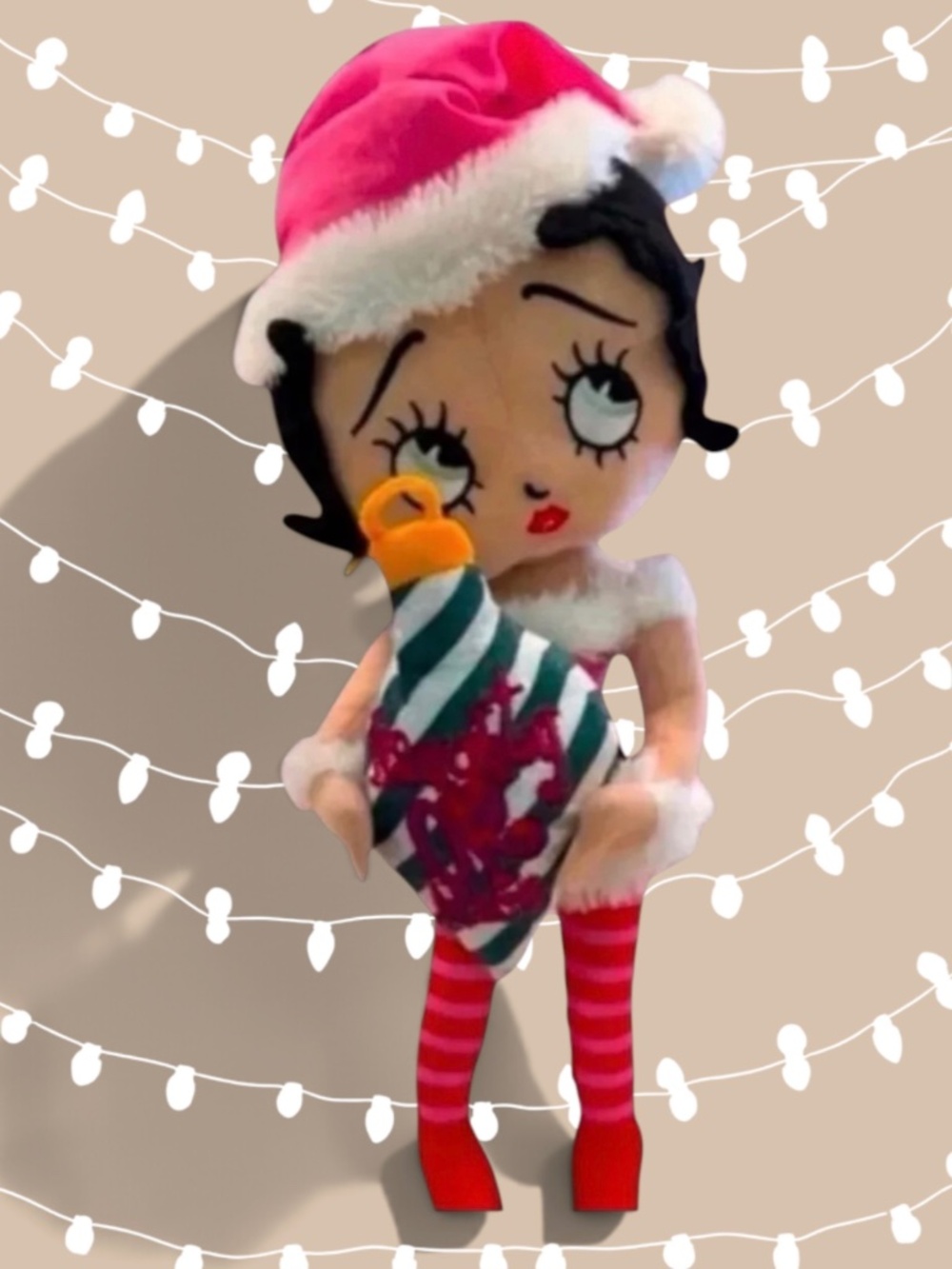 Betty Boop Sugarloaf Holiday Collection of Naughty or Nice Rag Doll